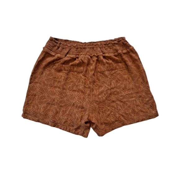 Women's Smocked Waist Shorts Tuscan Shadow XSmall - Picture 2 of 6